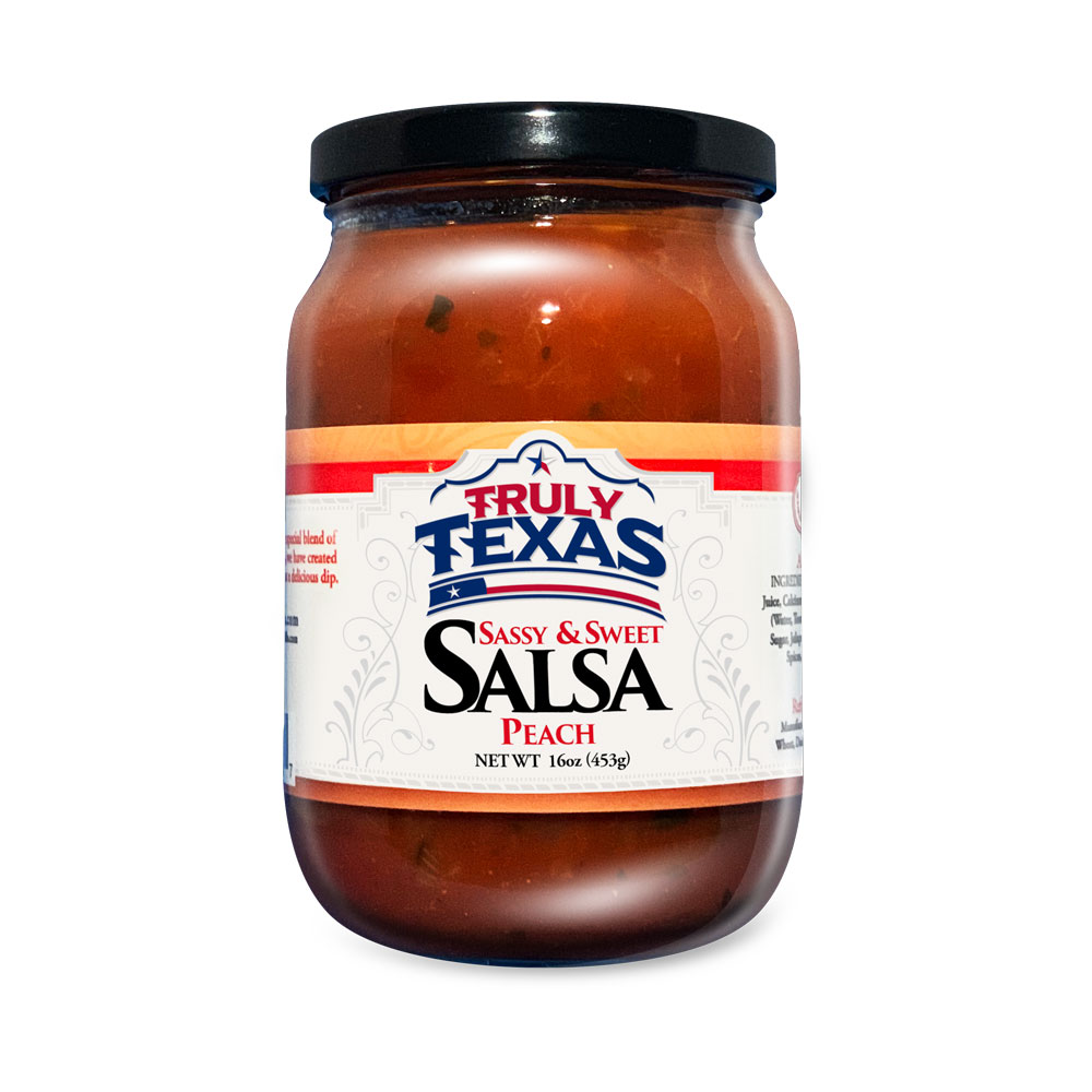 Peach Salsa (CHUNKY- 16 ounce jar) *DISCONTINUING*